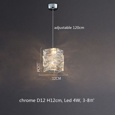 Chrome H12cm 4W الضوء الأبيض 6500K