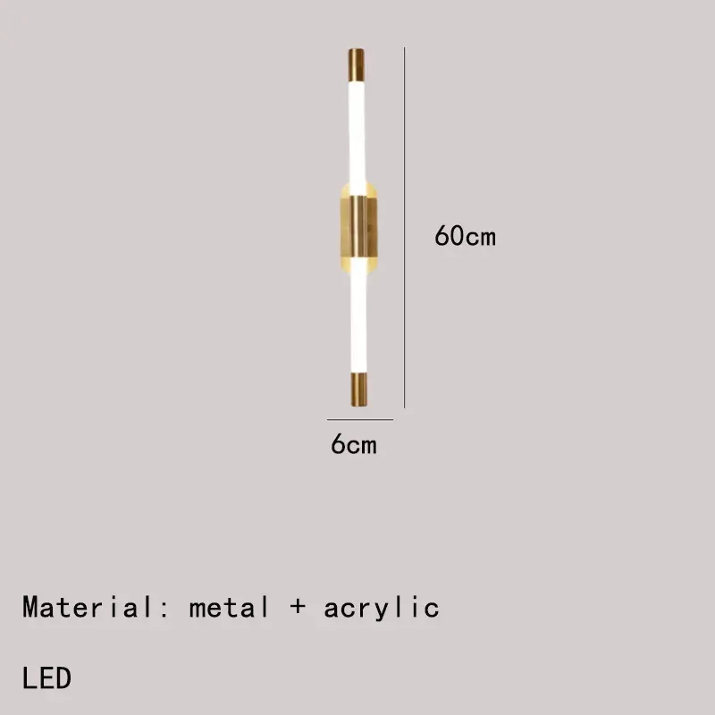 温かい白（2700-3500K）銅-60cm