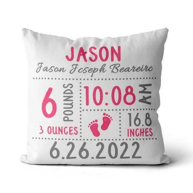pink pillow cover