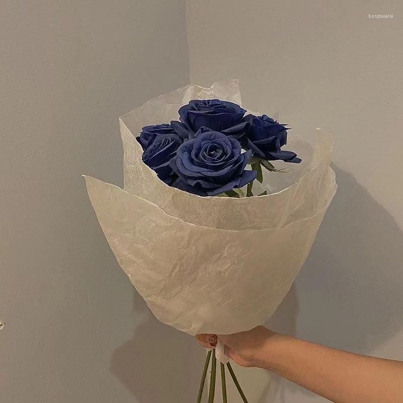 Rose bleue 5PCS