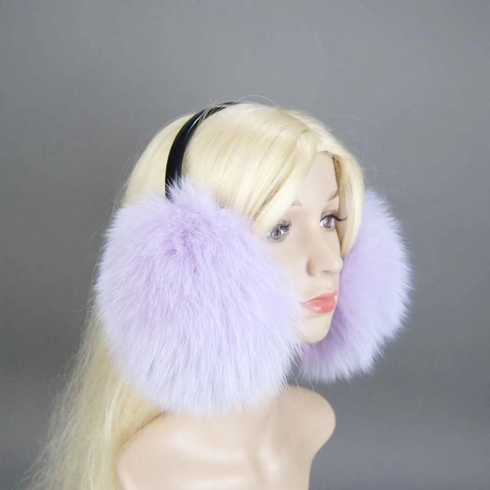 lavender fox fur