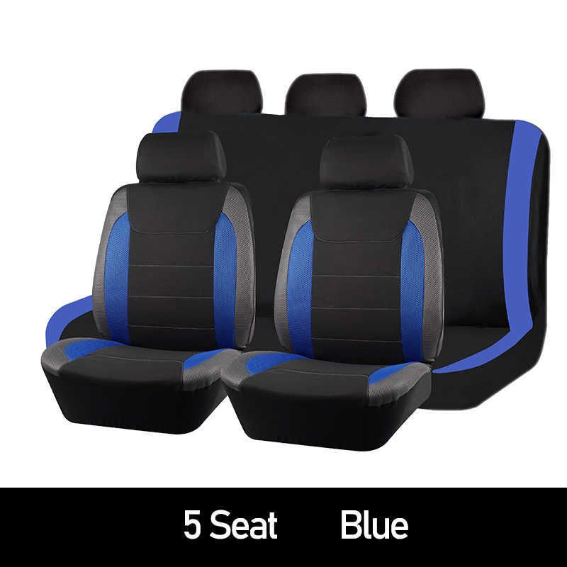 5 siedzeń niebieski