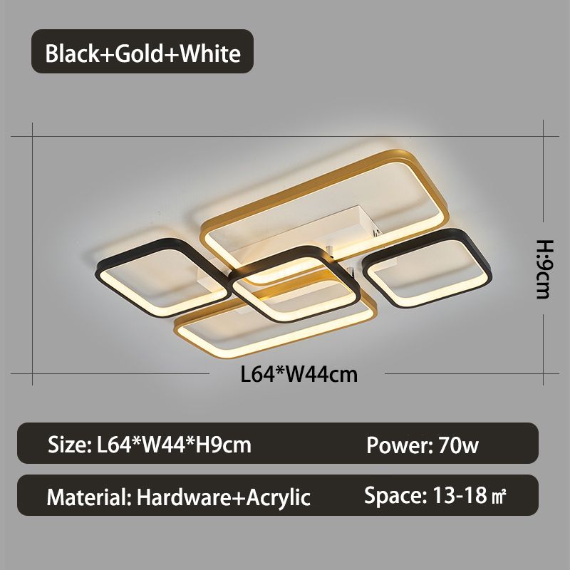 5 pierścieni 640x440mm Dimmable RC z aplikacją