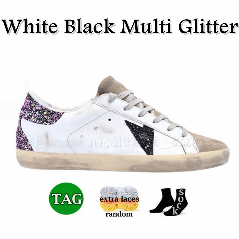 A47 White Black Multi Glitter