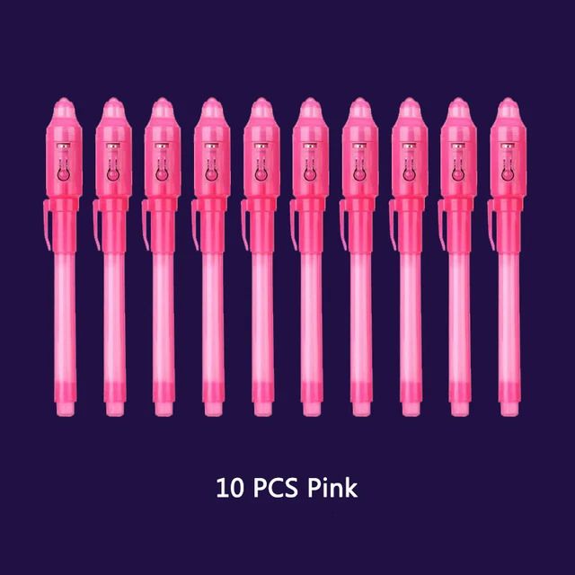 10 pc's roze