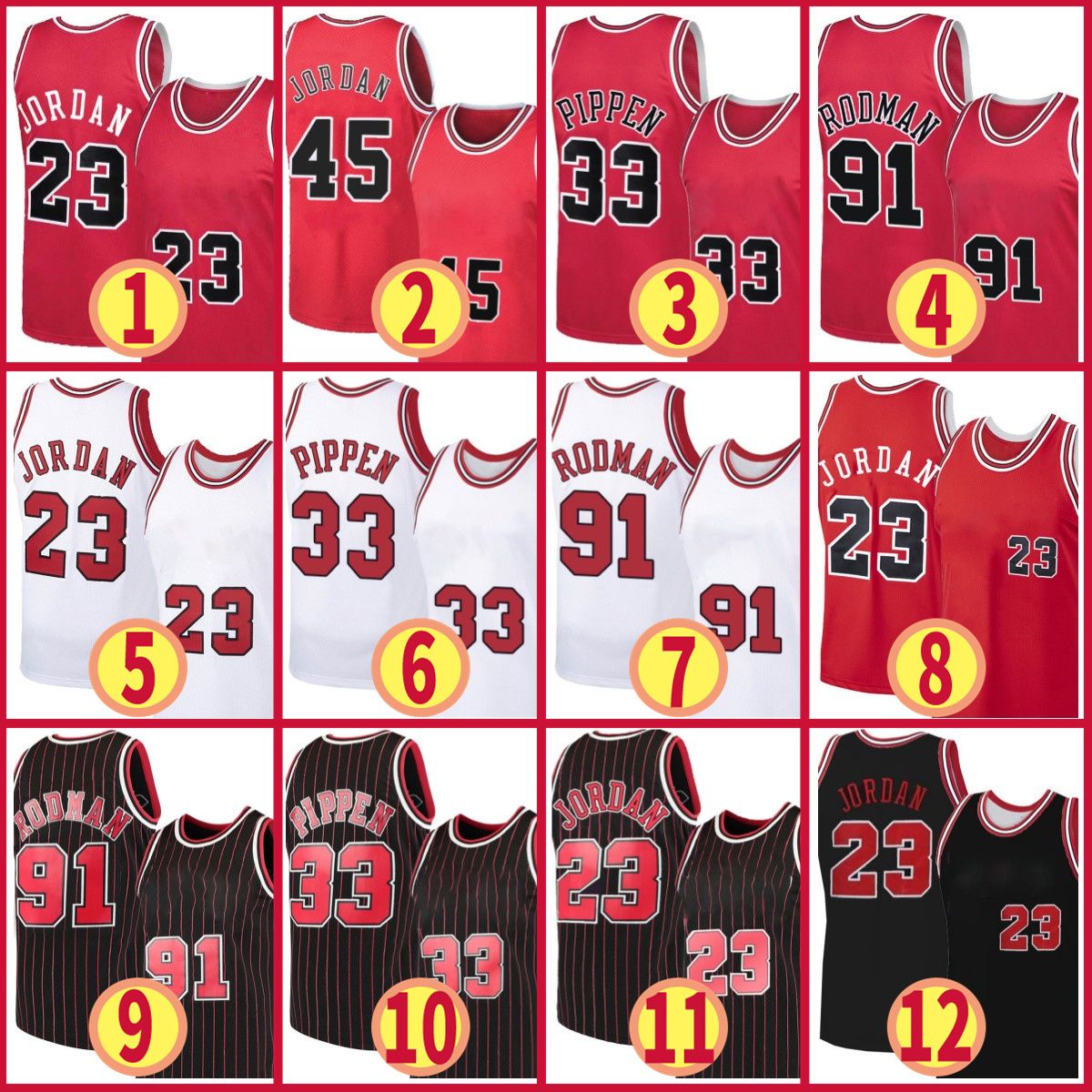 Choose Number Men Jersey