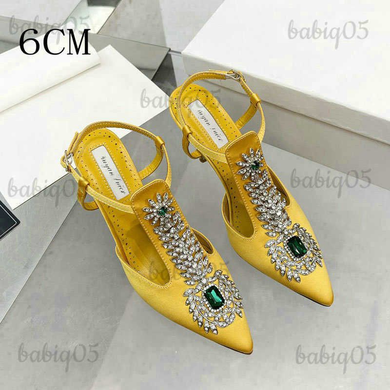 yellow-6cm heel