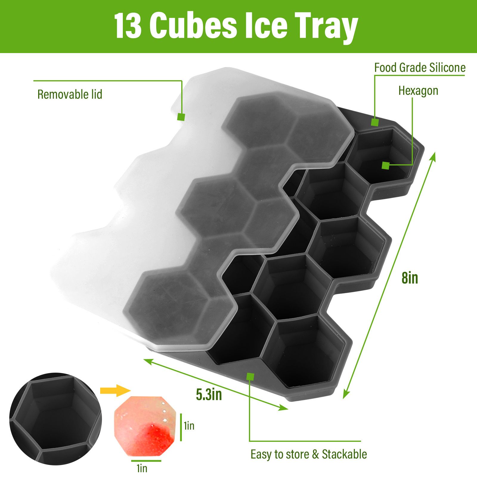 13 cubes Black-As Show