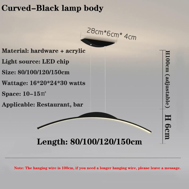 Comprimento de corpo de lâmpada a-preto -150cm quente