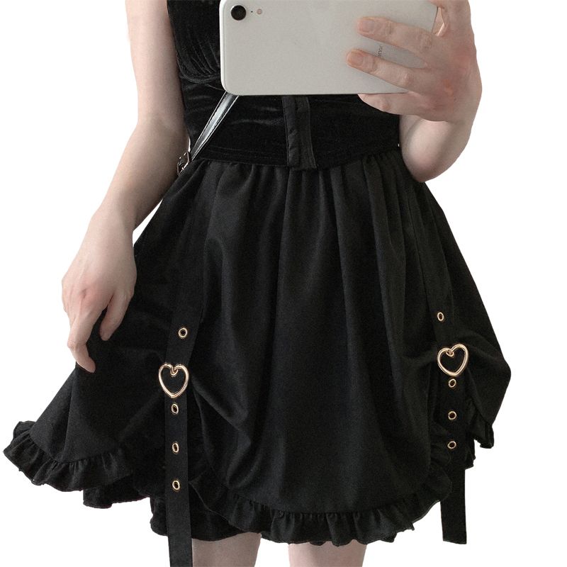 svart kjol