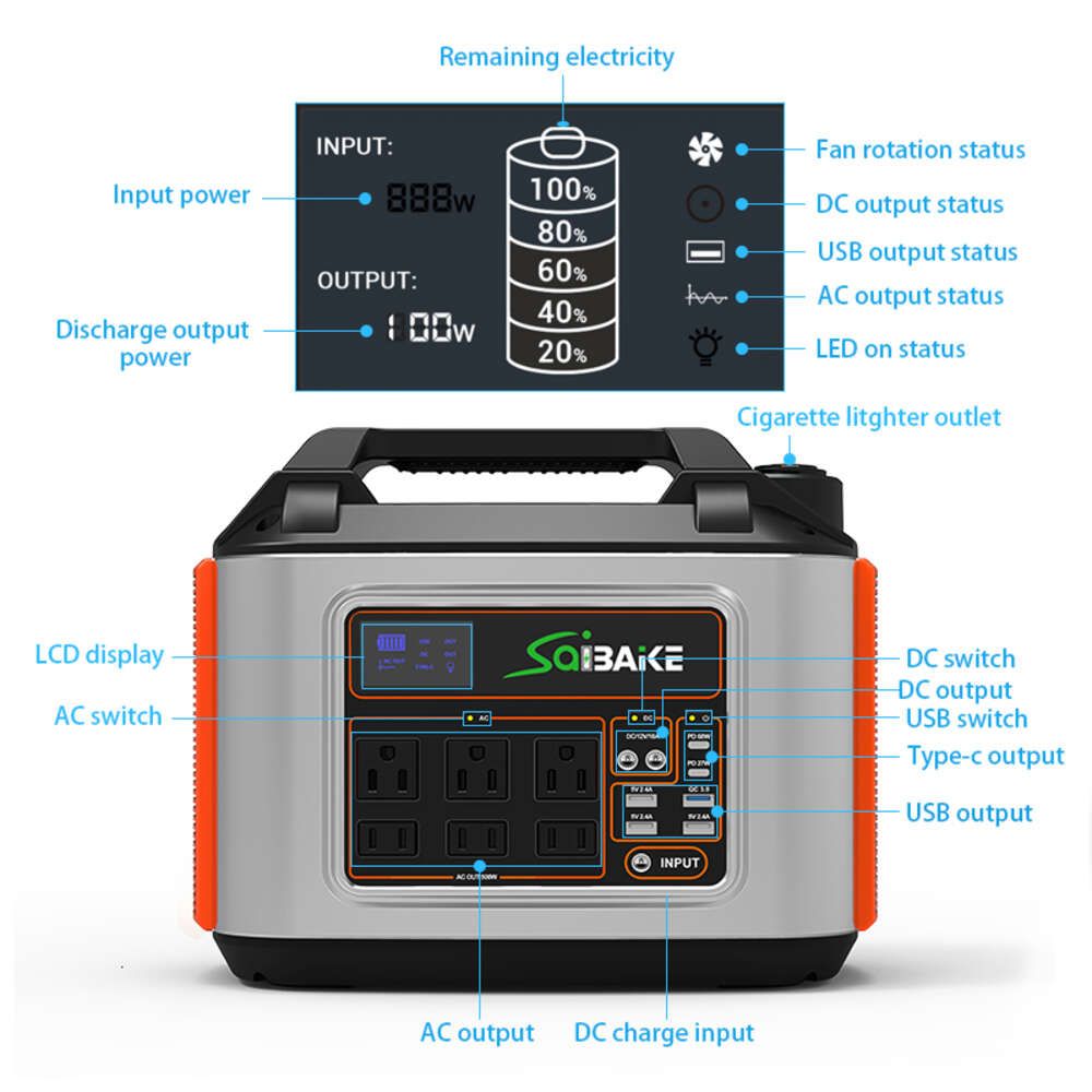 500W 135AH 486WH