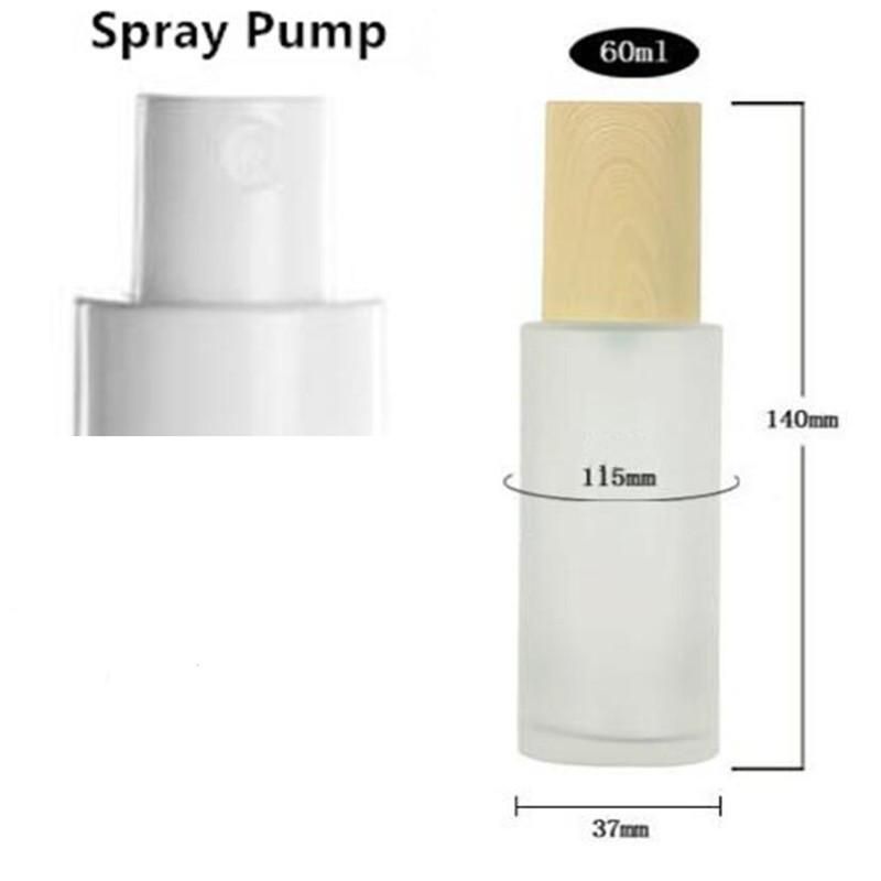 Butelka pompy sprayowej 60ml