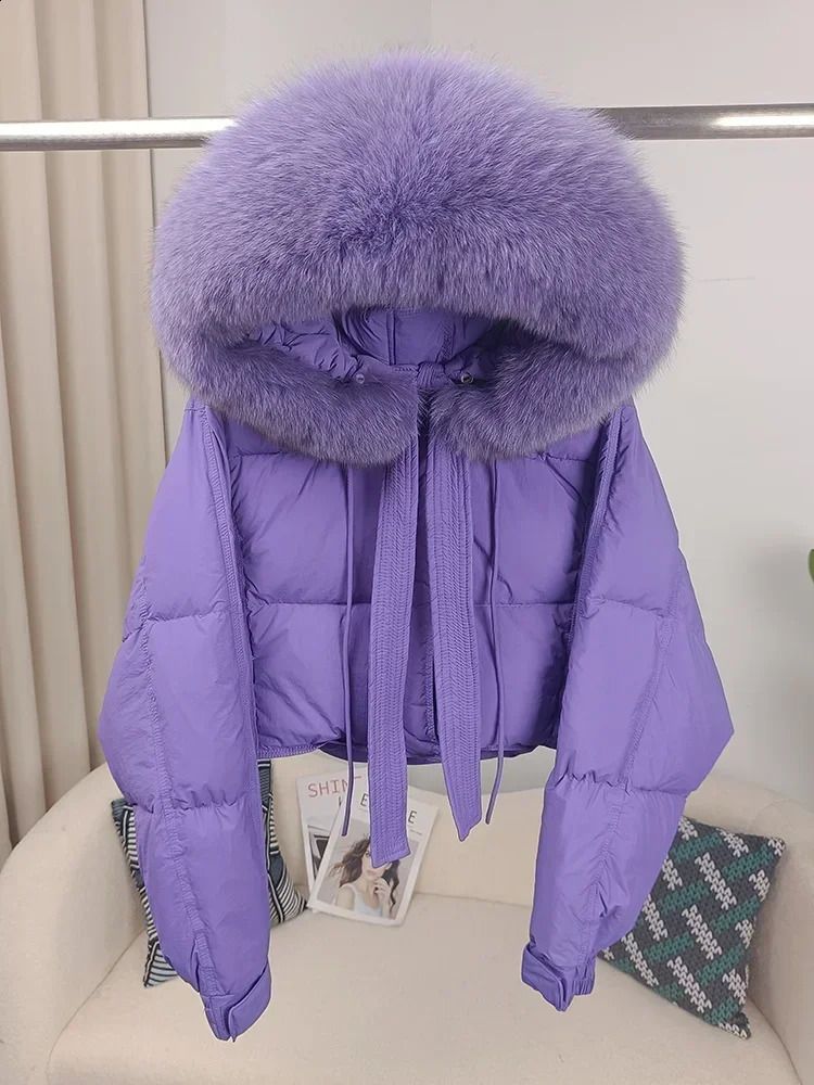 Purple Fox Fur