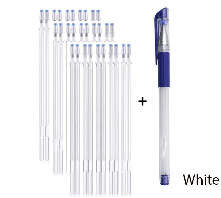 1 Stift 30 Mine Weiß