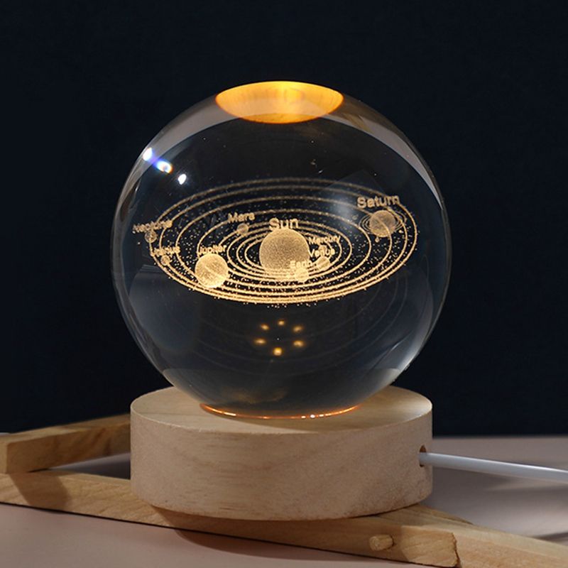 Sistema solar Bola de cristal de 6 cm