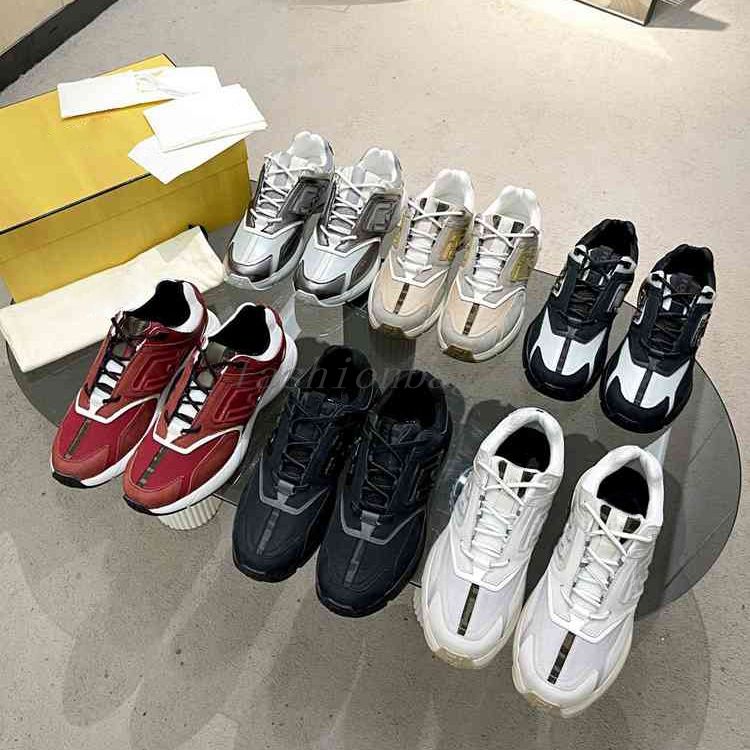 Mens Shoes Faster Sneaker Luxury Designer Sneakers Nubuck Matching Leather  Technical Fabric Trainers Low Tops Embossed Man Sports Shoe From  Flashshoes, $69.95