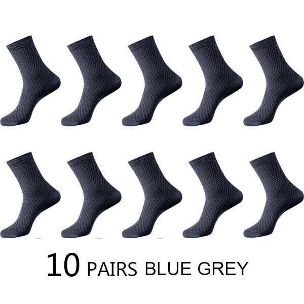 10 blå grå