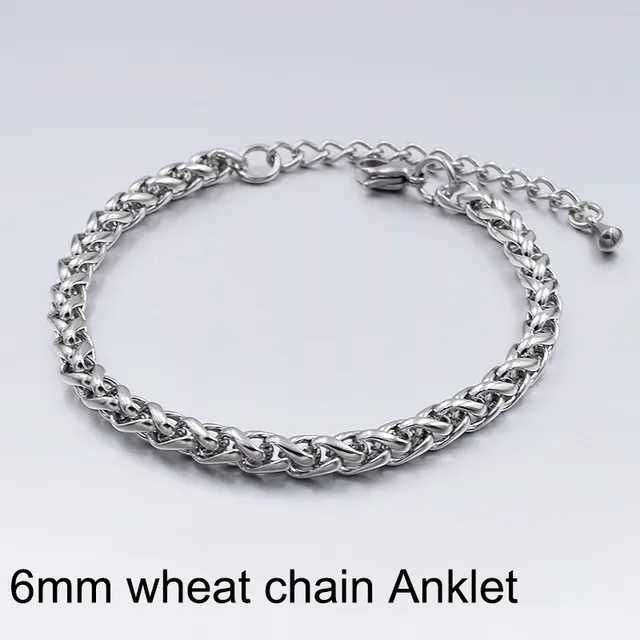 6mm Wheat Anklet