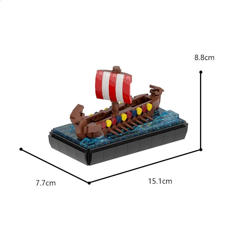 Mini bateau viking