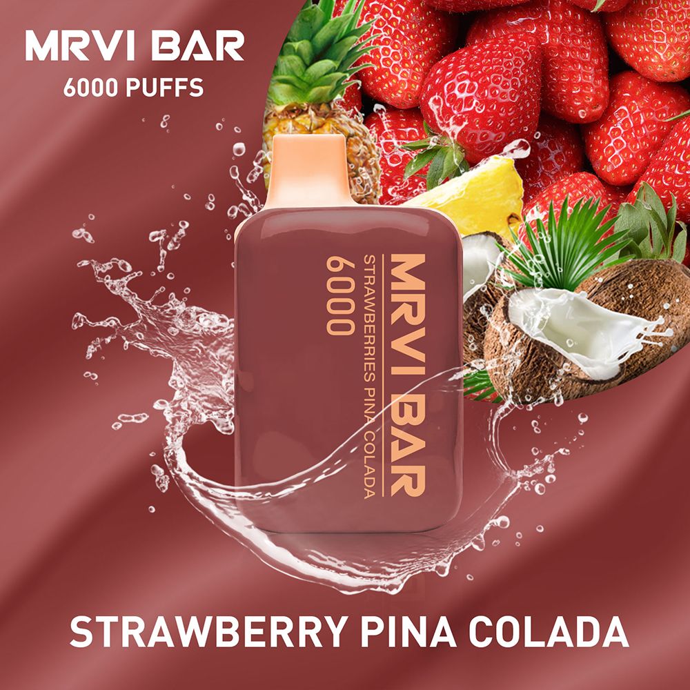 9. STRAWBERRIES PINA COLADA