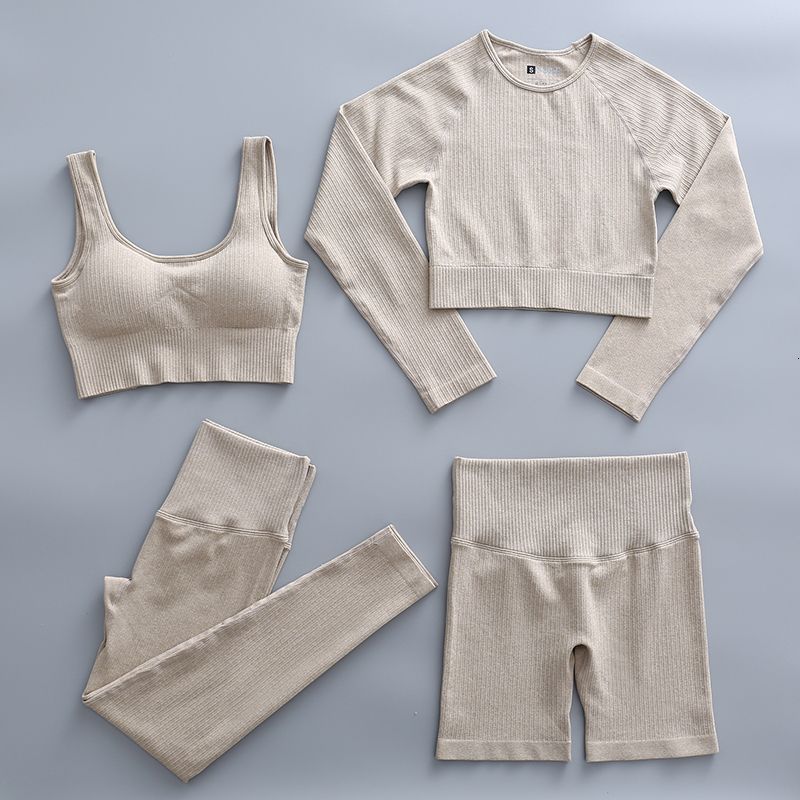 4pcs Khaki