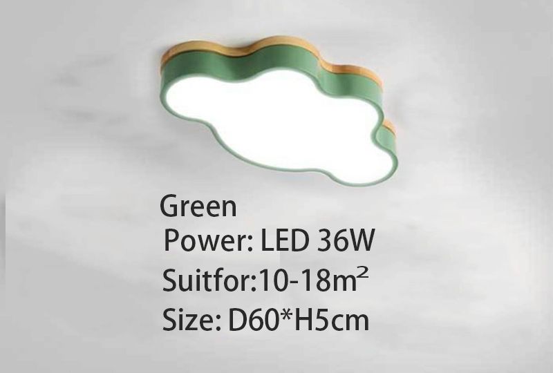 Verde 36W 3Colors sem controle remoto