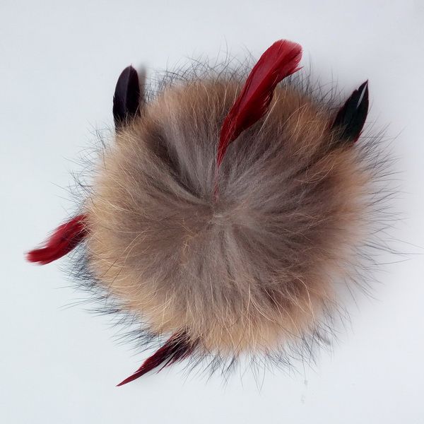 nature marron avec plume