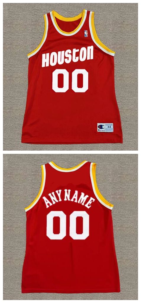 custom throwback rockets jersey