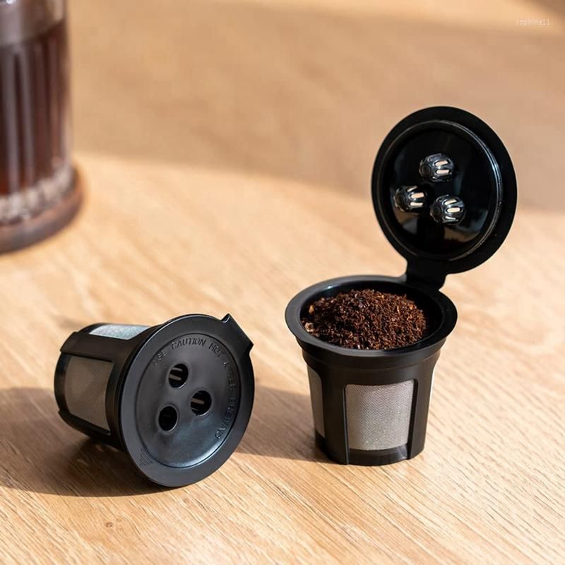 4-Pack Reusable Coffee Pods Compatible w/ Ninja Dual Brew Coffee Maker  CFP201 CF