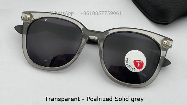 Transparent - Polarisiert Einfarbig grau