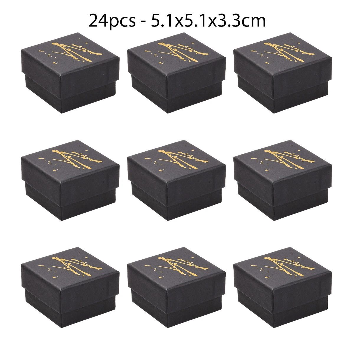 24pcs 5.1x5.1x3.3cm