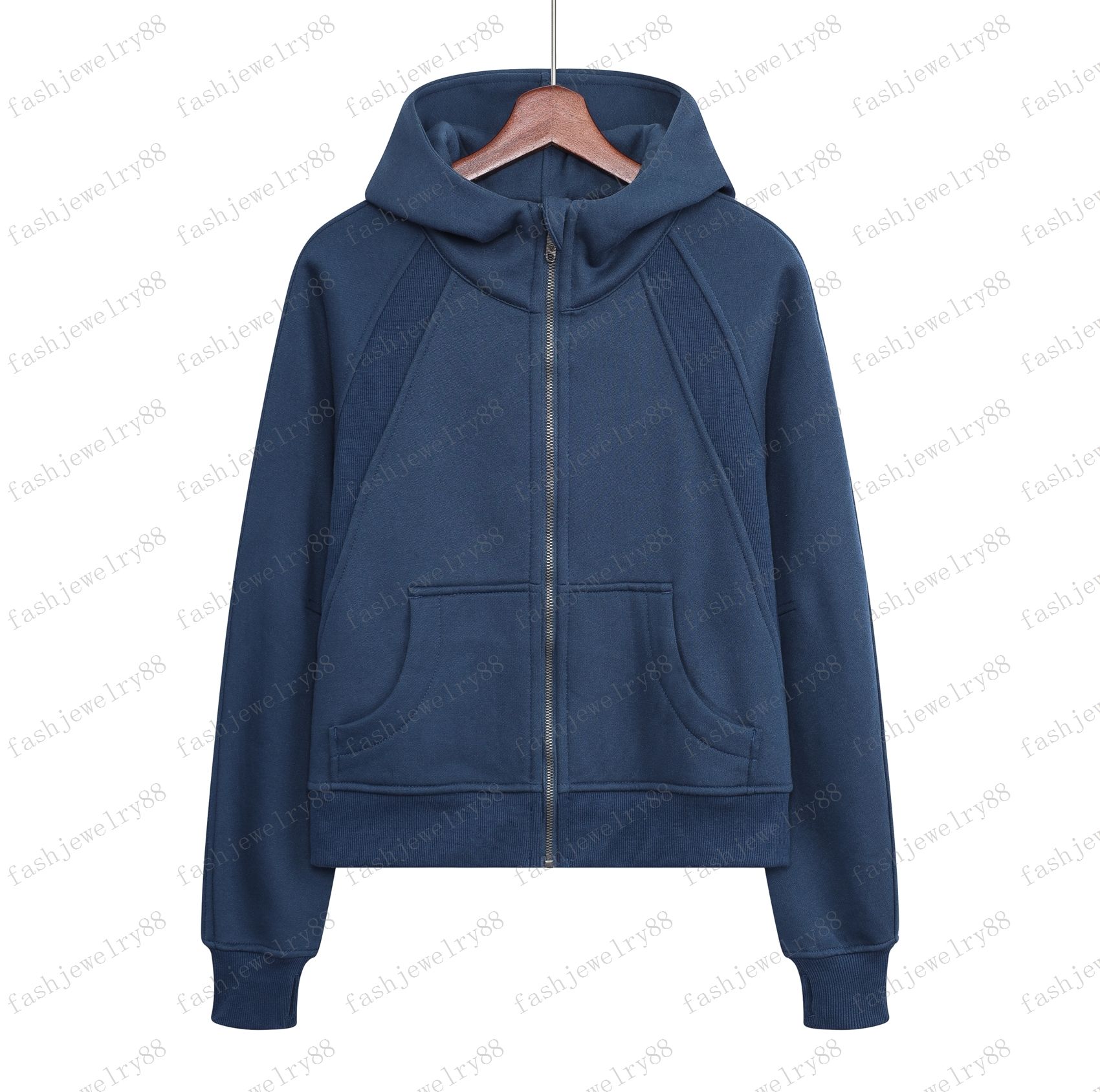 Cor 42Full zip ajuste solto