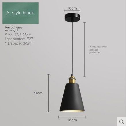 Digite A-Black com lâmpada fria