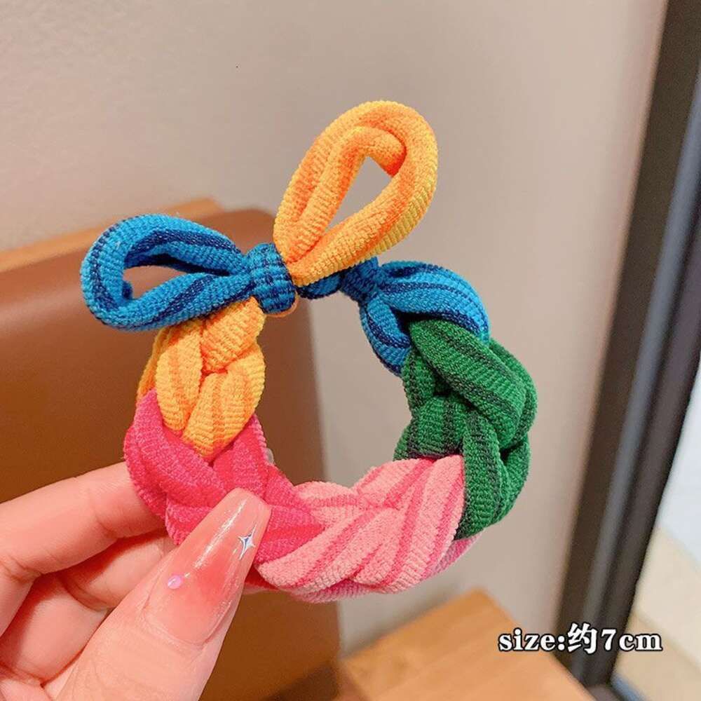 Colored hair loop