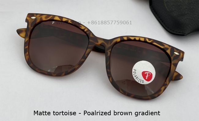 Matte Tortoise - Polarisierter brauner Farbverlauf