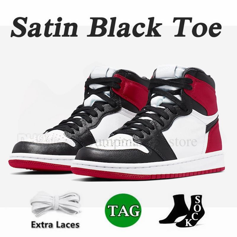 B34 36-47 Satin Black Toe