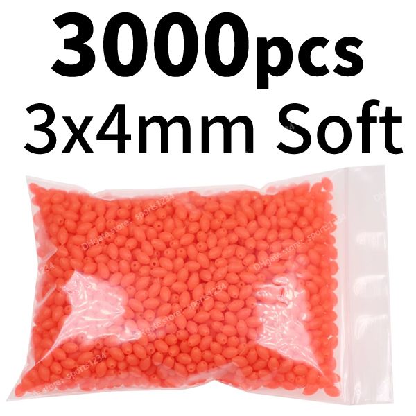 3x4mm 3000pcs red