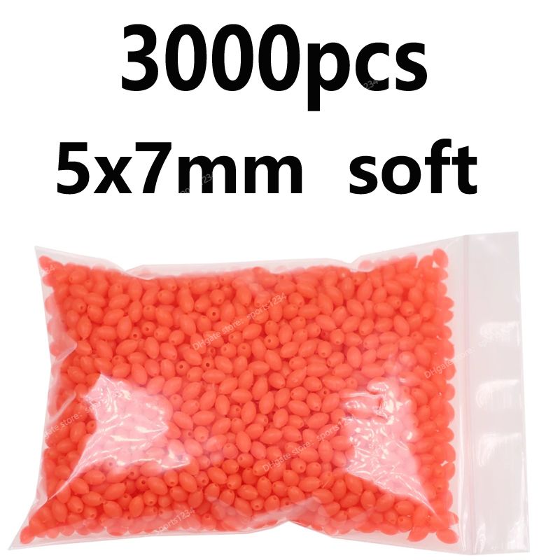 5x7mm 3000pcs red