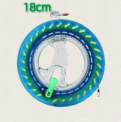 18 cm blå 200 m linje