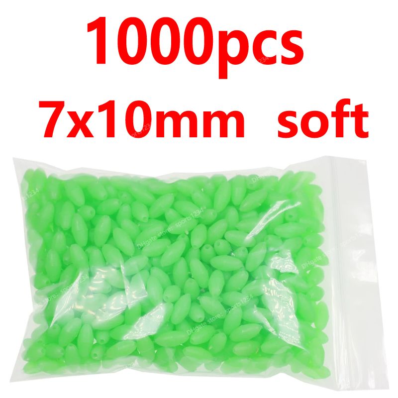 7x10mm 1000pcs green