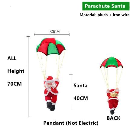 Parachute Santa
