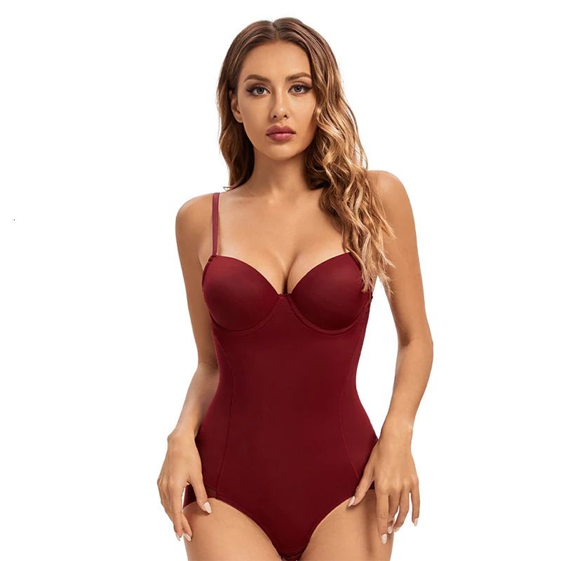 wine red bodysuit