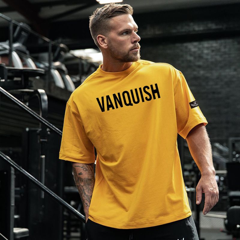 Vanquish, Gym Workout' Men's Premium T-Shirt