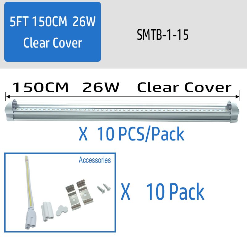 150 cm 26W Clear Cover