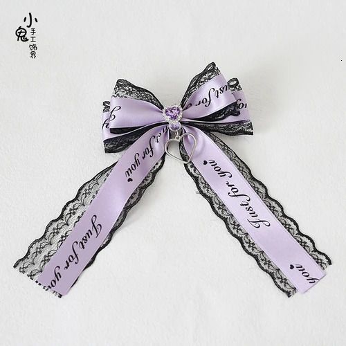 light purple clip