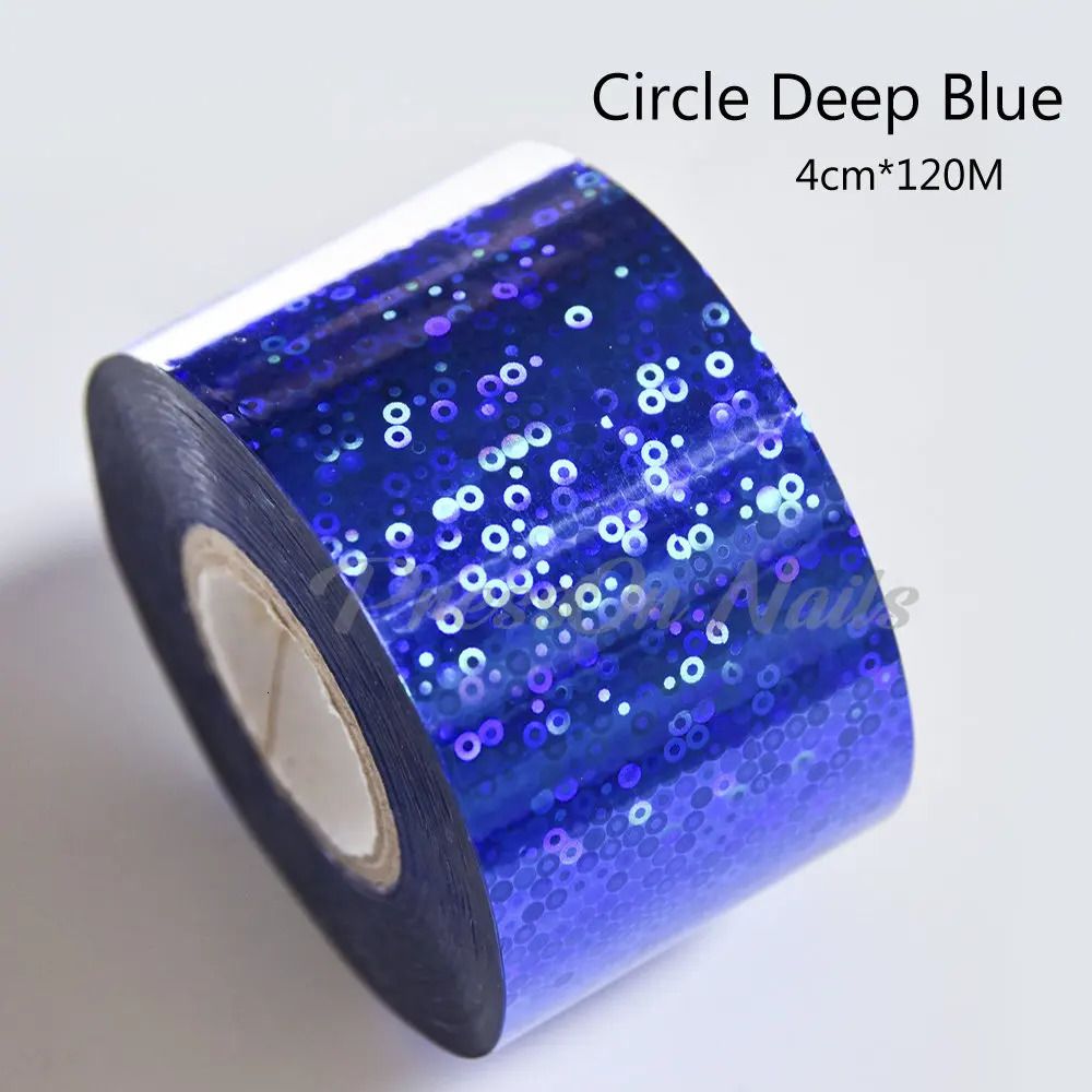 circle deep blue
