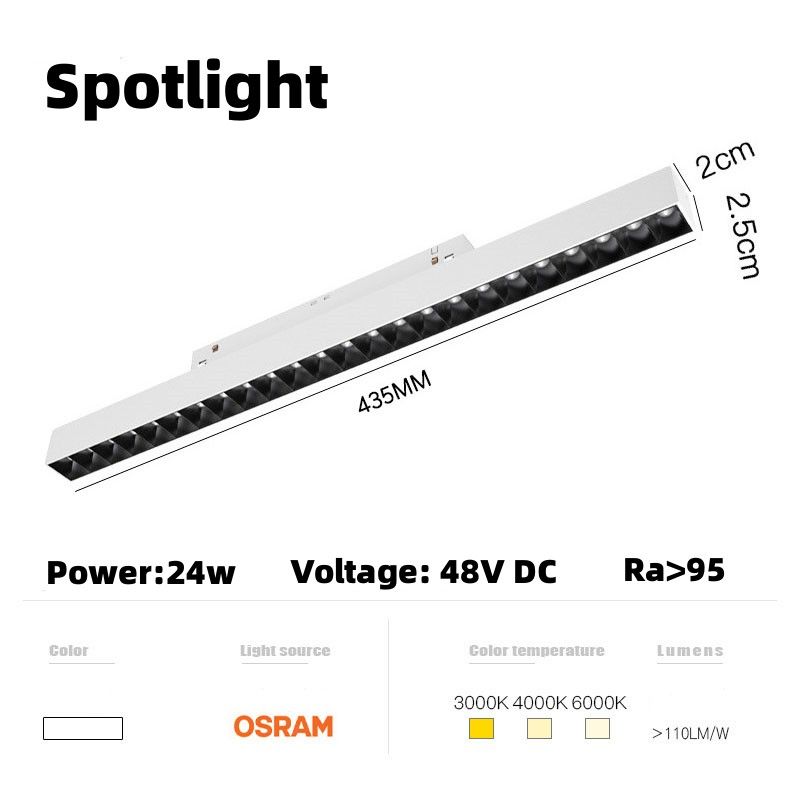 Strahler 24W Warmweiß