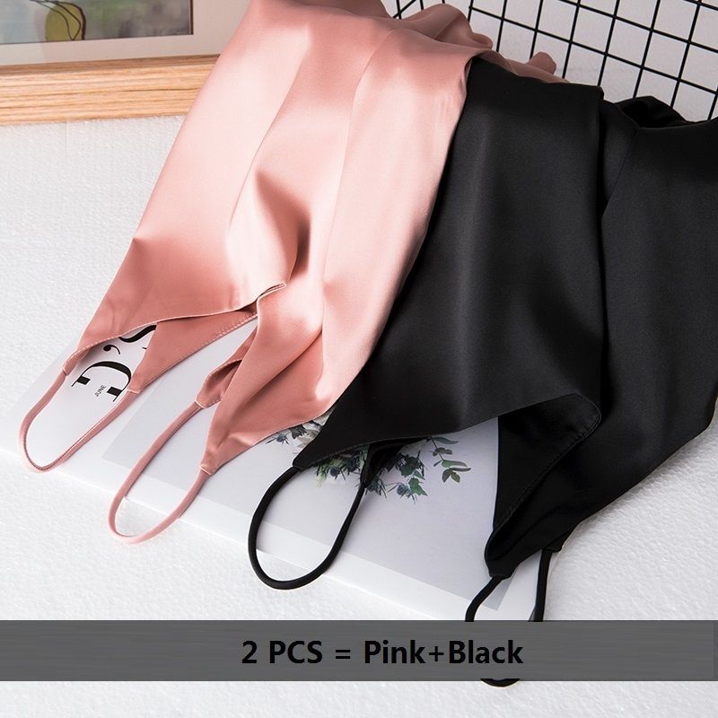 pink black 2pcs