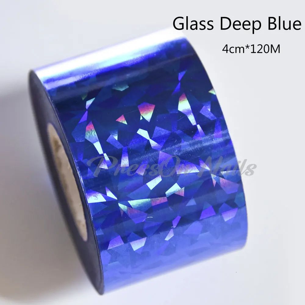 glass deep blue