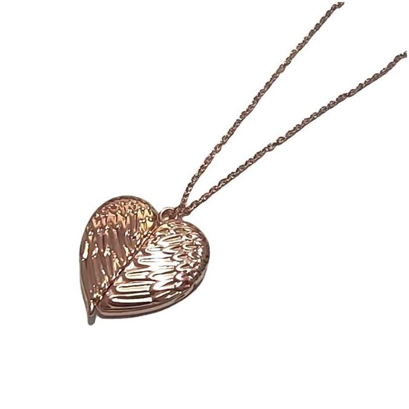 Collier coeur Rose Gold